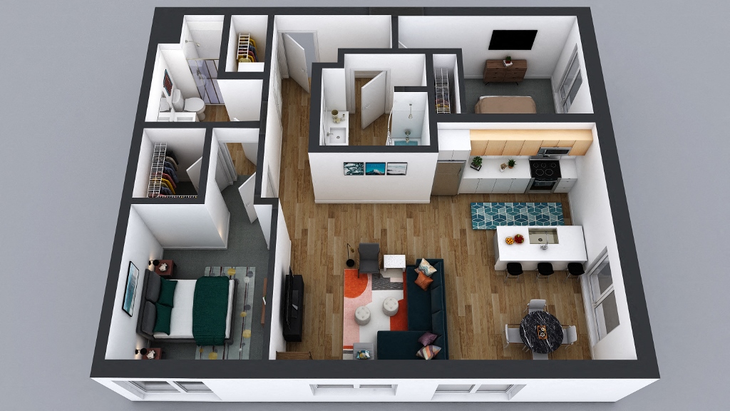 1755 NW Kearney Street Studio-2 Beds Apartment, Affordable for Rent - Photo Gallery 36